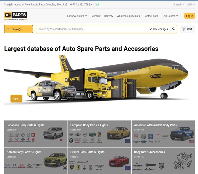 all parts ae auto parts wholsale