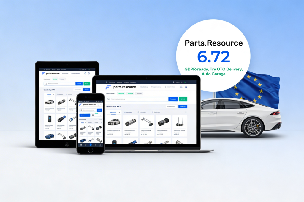 Parts.Resource E-Commerce webshop 6.72